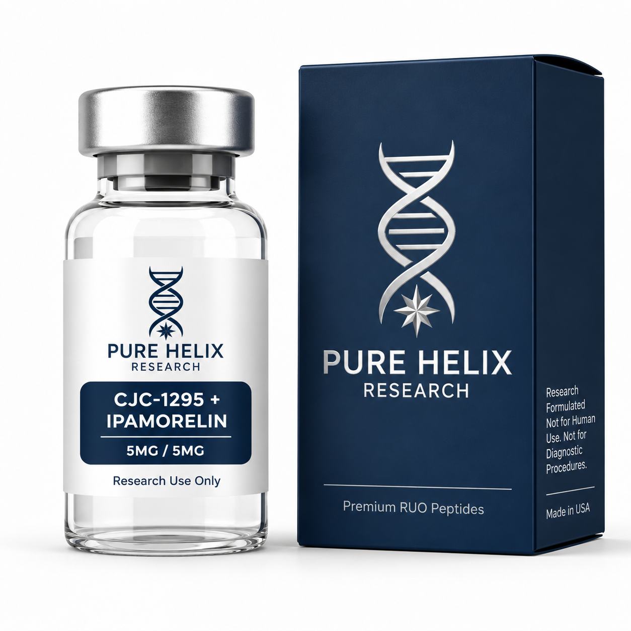 CJC-1295 (No DAC) 5mg / Ipamorelin 5mg